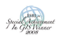 ESRI 2008 SAG Winner logo
