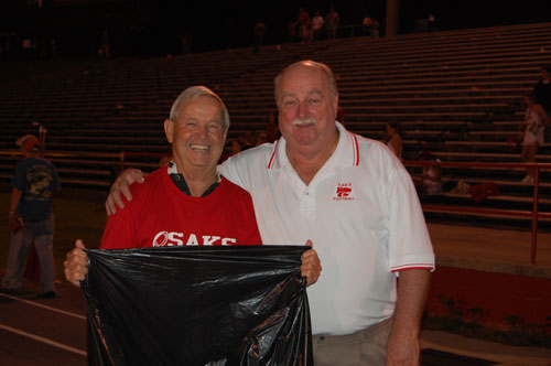 JD and Eli after game